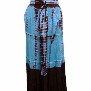 Burrale Bohemian Abstract Skirt